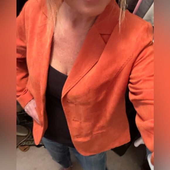 Studio Works faux suede blazer / jacket 🧡 - Picture 7 of 7